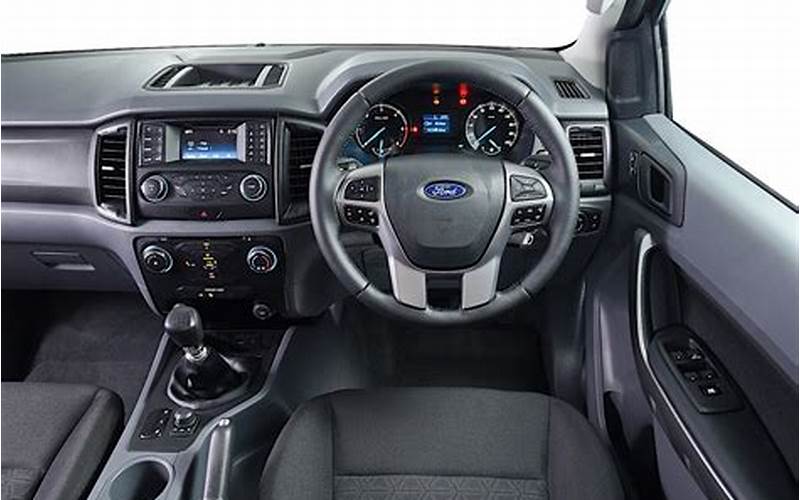 Ford Ranger Dual Cab Interior