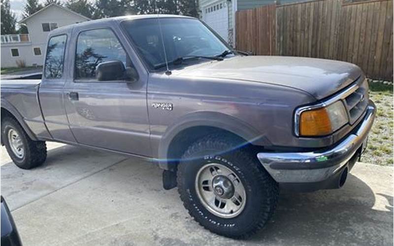 Ford Ranger Extended Cab 4X4 Maintenance