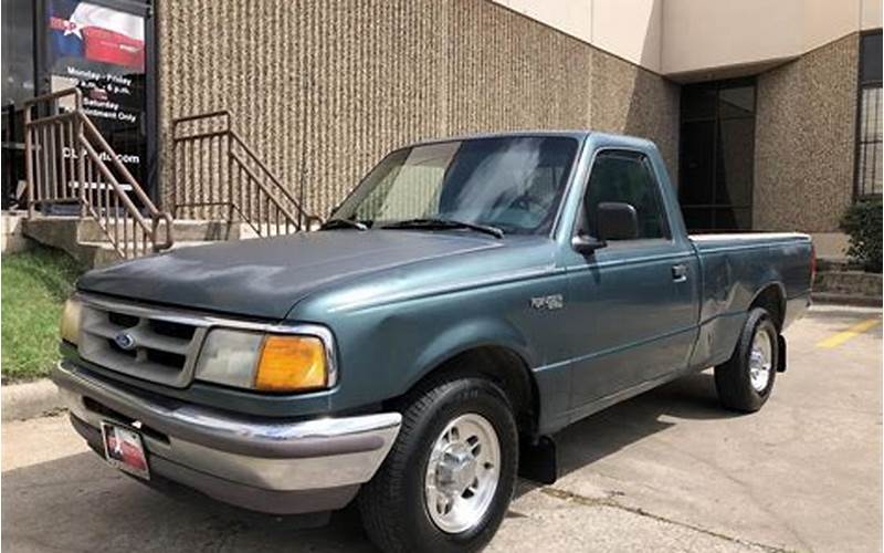 Ford Ranger For Sale 1995: A Look At The Iconic Pickup Truck