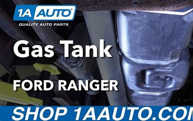 Ford Ranger Fuel Tank Replacement