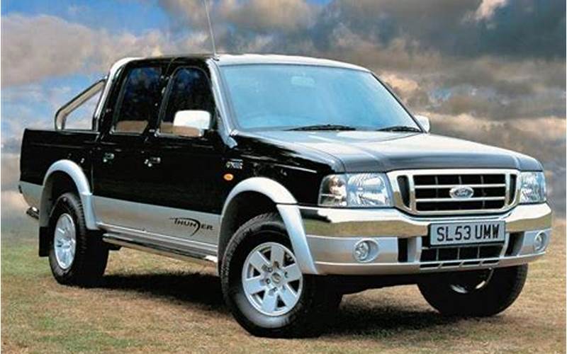 Ford Ranger Mk1 Features