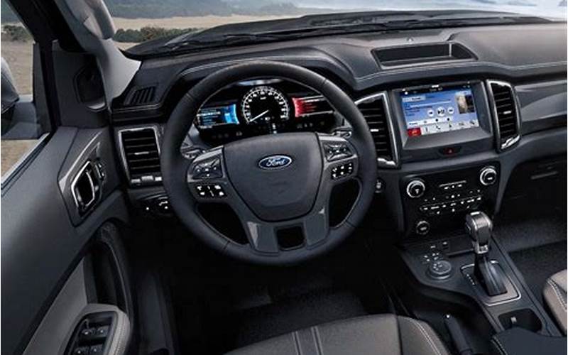 Ford Ranger Pickup Interior