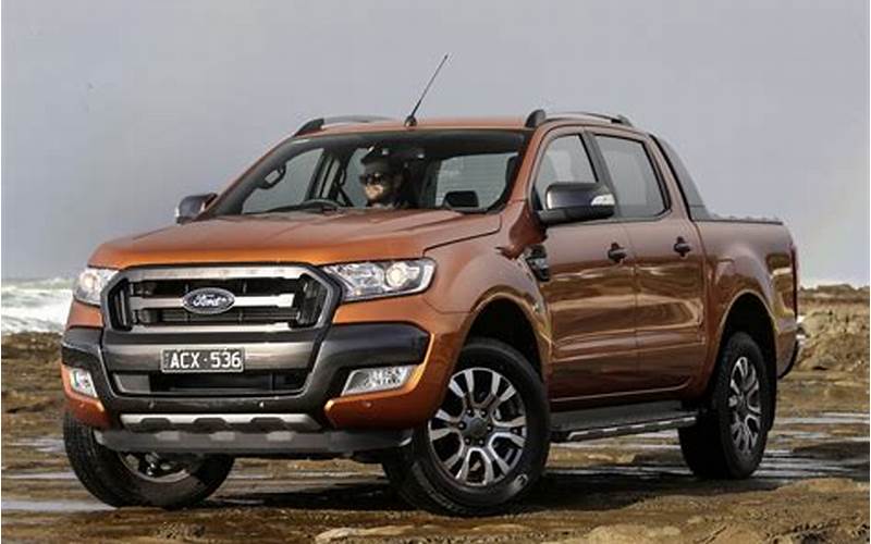 Ford Ranger Px Mk2 Front View