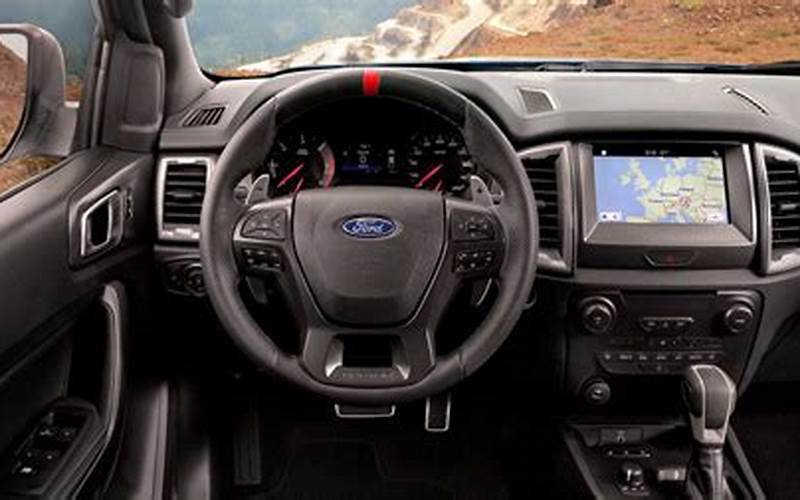 Ford Ranger Raptor 2021 Interior Design