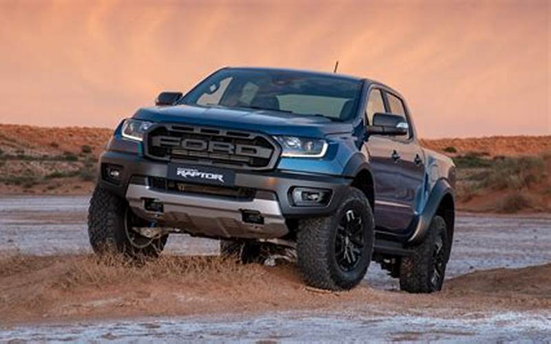 Ford Ranger Raptor Safety Features