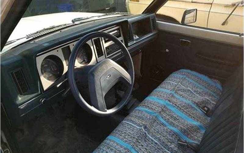 Ford Ranger Short Bed Interior