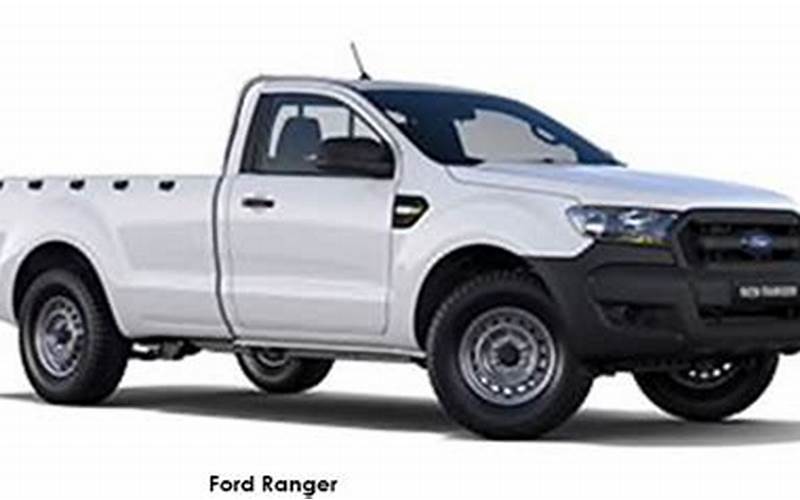 Ford Ranger Single Cab Pricing