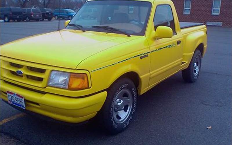 Ford Ranger Stepside Towing Capacity
