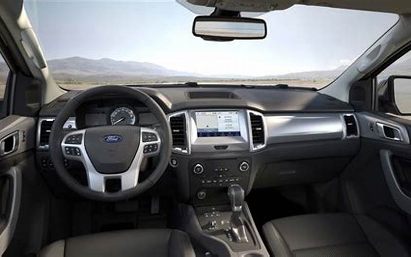 Ford Ranger Supercab Limited Interior