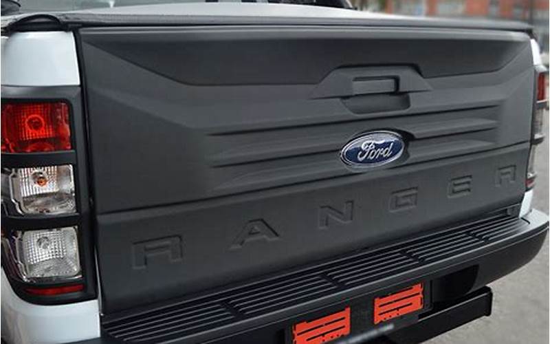 Ford Ranger Tailgate Selection
