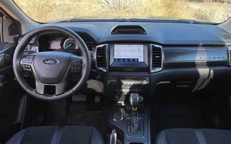 Ford Ranger Tremor Interior Image