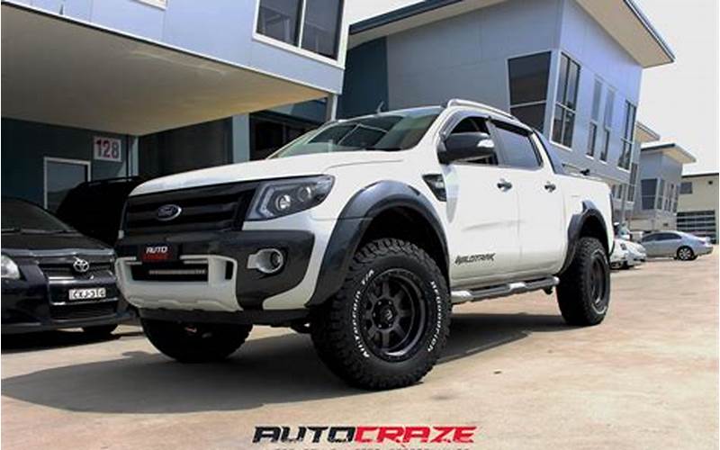 Ford Ranger With Aftermarket Wheels