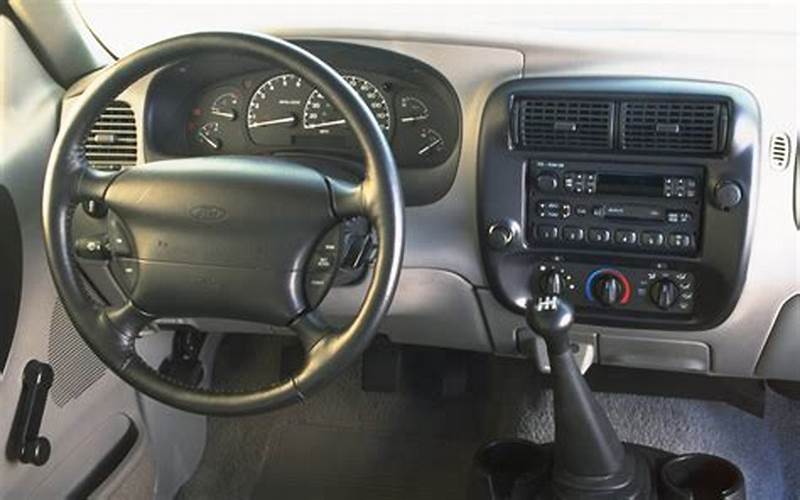 Ford Ranger Xlt 1998 Interior