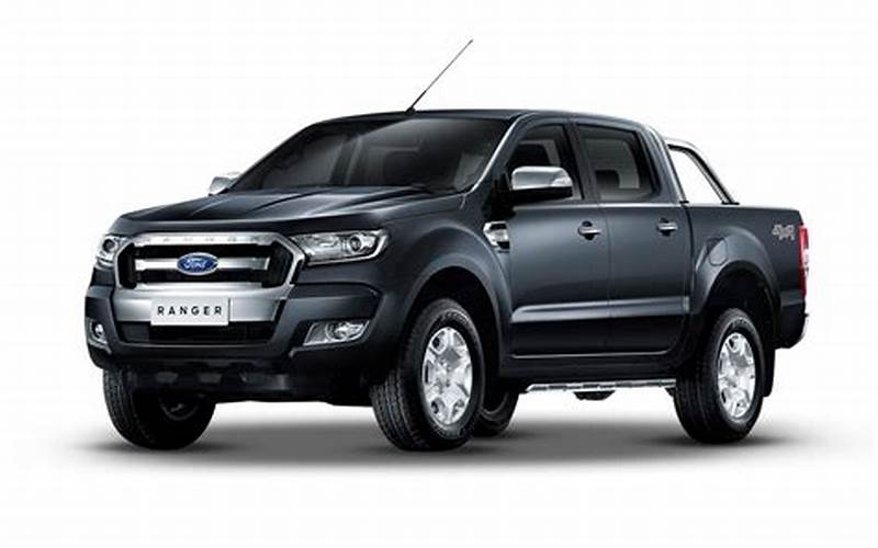 Ford Ranger Xlt 2016 Front View