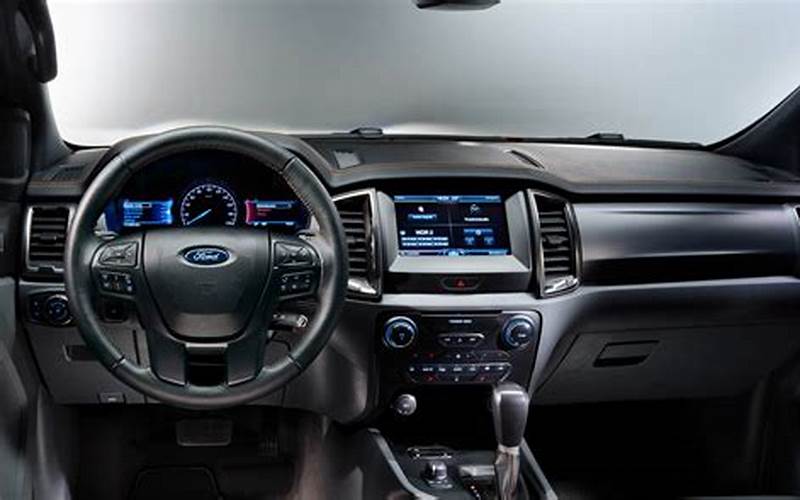 Ford Ranger Xlt 2016 Interior