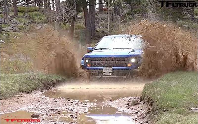 Ford Raptor Off Road Mud