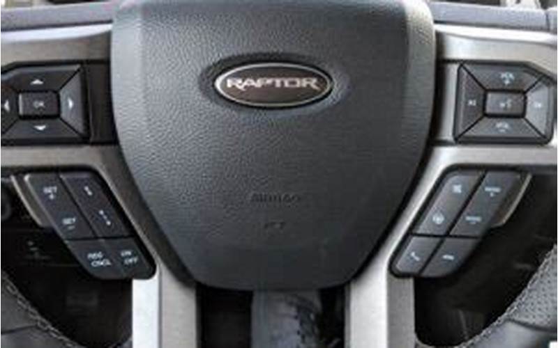 Ford Raptor Steering Wheel Emblem