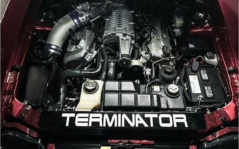 Ford Terminator Mustang Engine