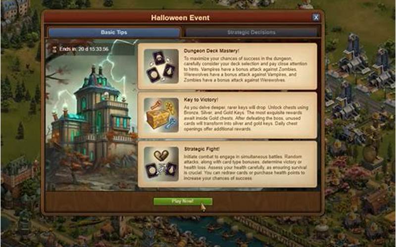 Forge Of Empires Halloween Event Tips