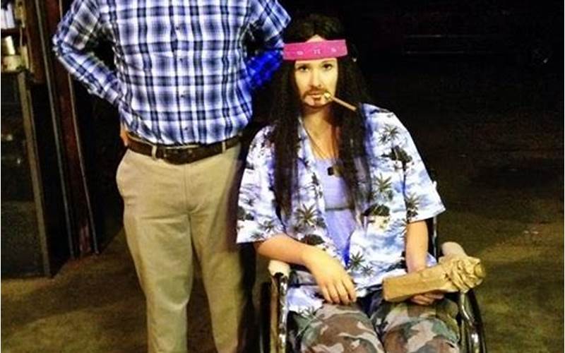 Forrest Gump and Lieutenant Dan Costume