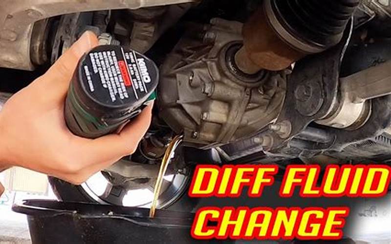 Front Differential Fluid Change Steps