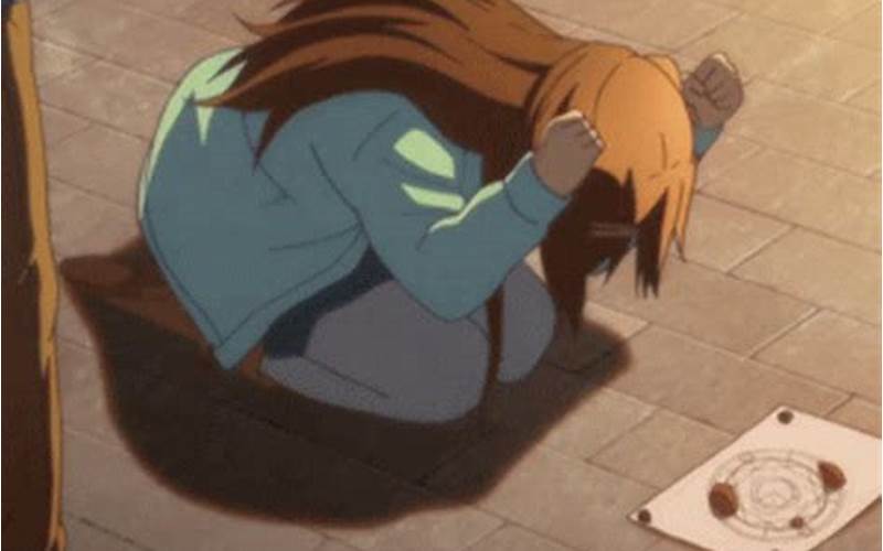 Frustrated Girl Anime