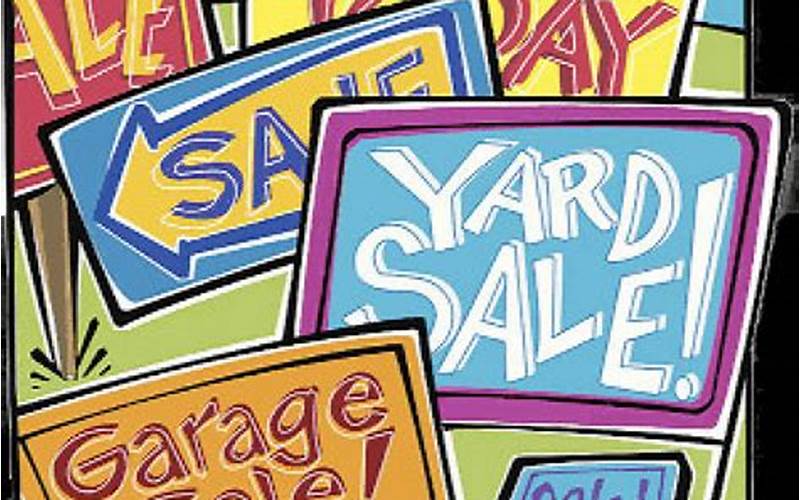 Garage Sale Sign