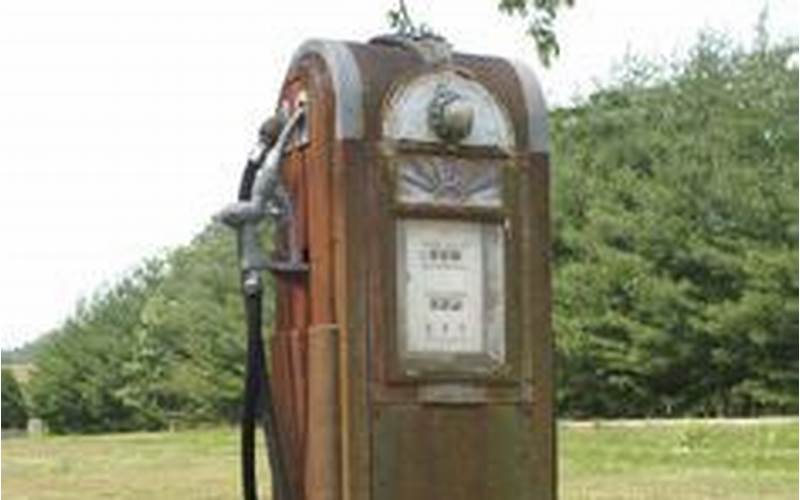 Gas Pump In Middletown, Ohio