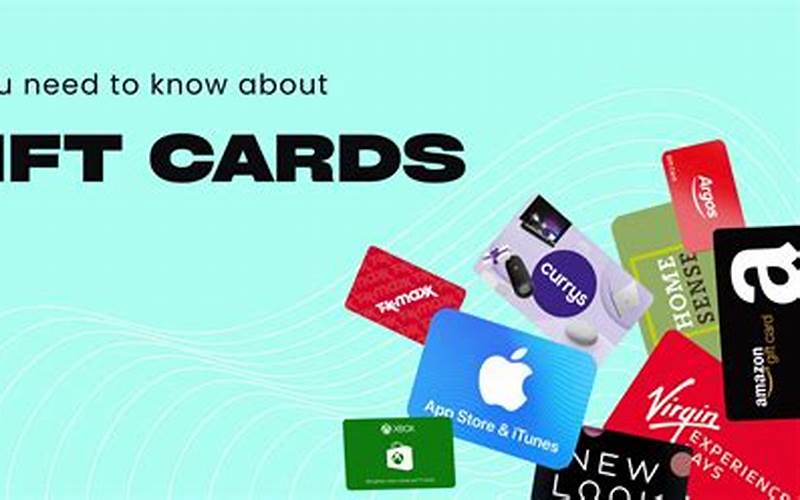 Gift Cards Benefits