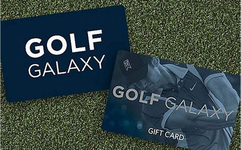 Golf Galaxy Gift Card Balance: How to Check and Use Your Card