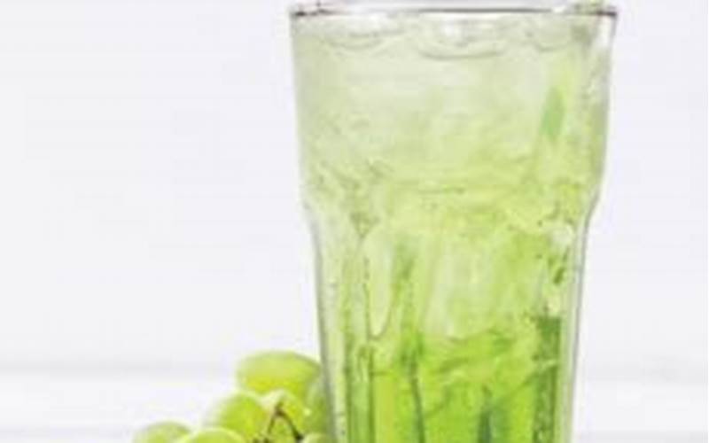 Cafe More Green Grape Ade: A Refreshing and Healthy Drink Choice