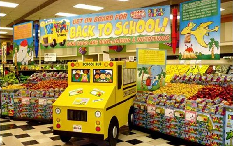 Grocery Stores, Schools, And Libraries
