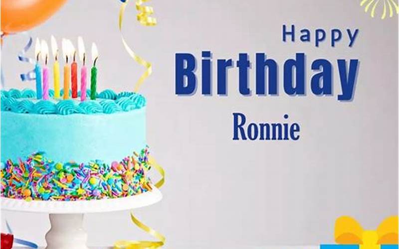 Happy Birthday Ronnie Images For Social Media