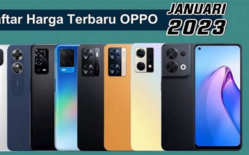 Harga Android Oppo 2023