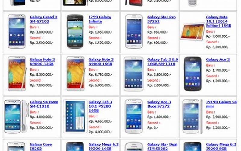 Harga Hp Android Semarang Terkini