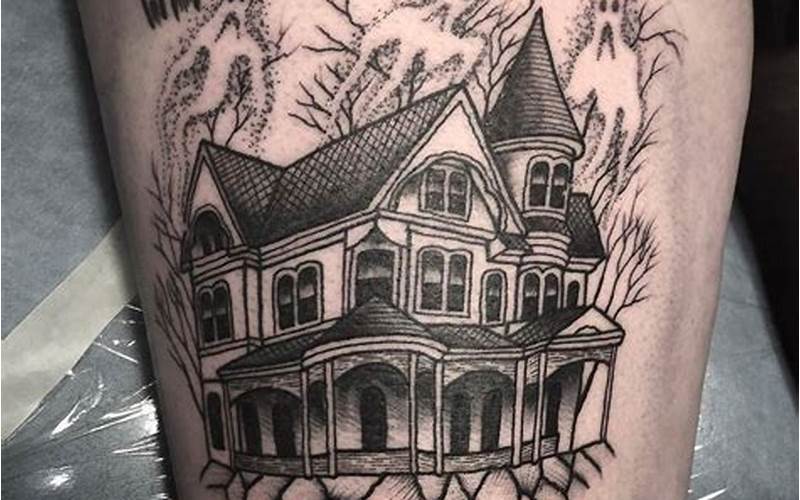 Haunted House Tattoo Types Image