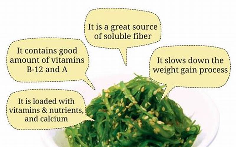 Health Benefits Of Seaweed Salad