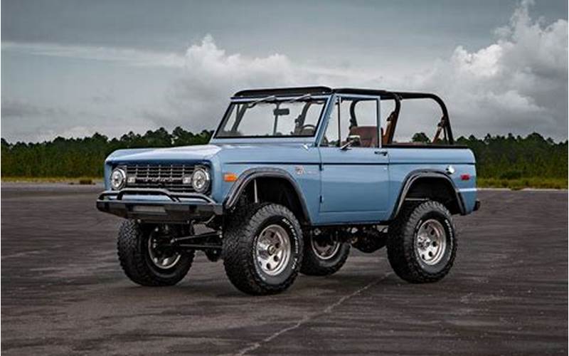 History Of The 1957 Ford Bronco