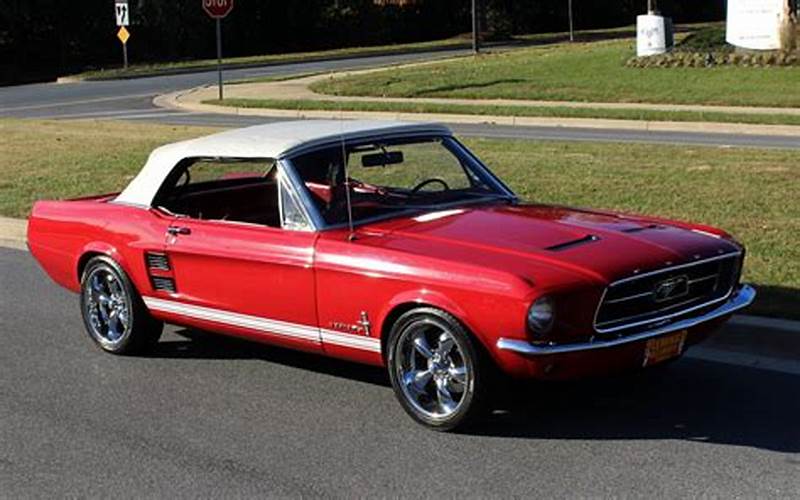 History Of The 1967 Ford Mustang Gt Convertible