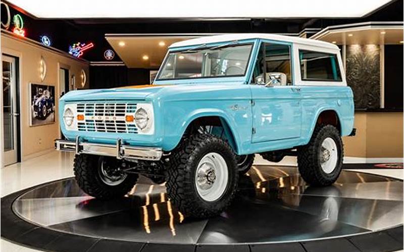 History Of The 1968 Ford Bronco