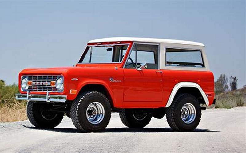 History Of The 1969-70 Ford Bronco