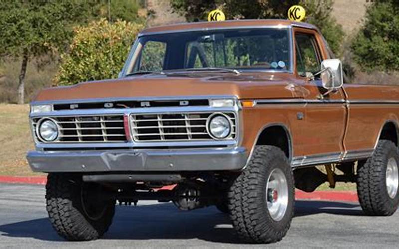 History Of The 1974 Ford F250 Ranger Xlt