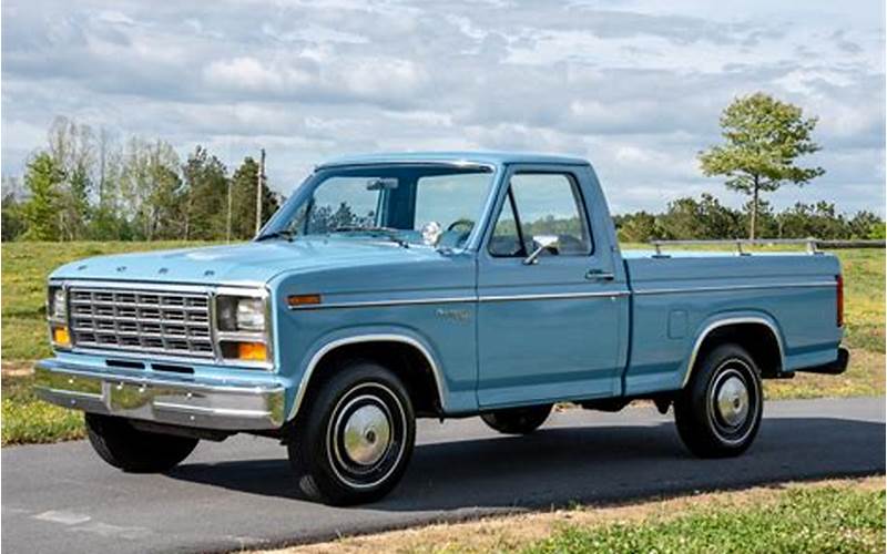 History Of The 1981 Ford 4X4 Ranger