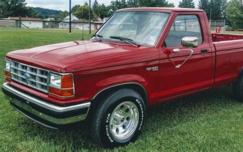 History Of The 1989 Ford Ranger