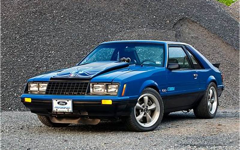 History Of The 79 Ford Mustang Cobra