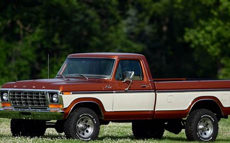 History Of The Ford 1978 F250