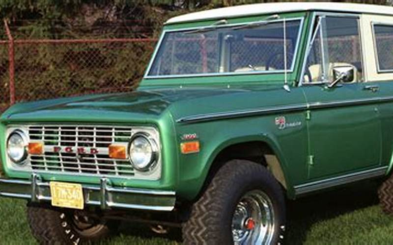 History Of The Ford Bronco Image