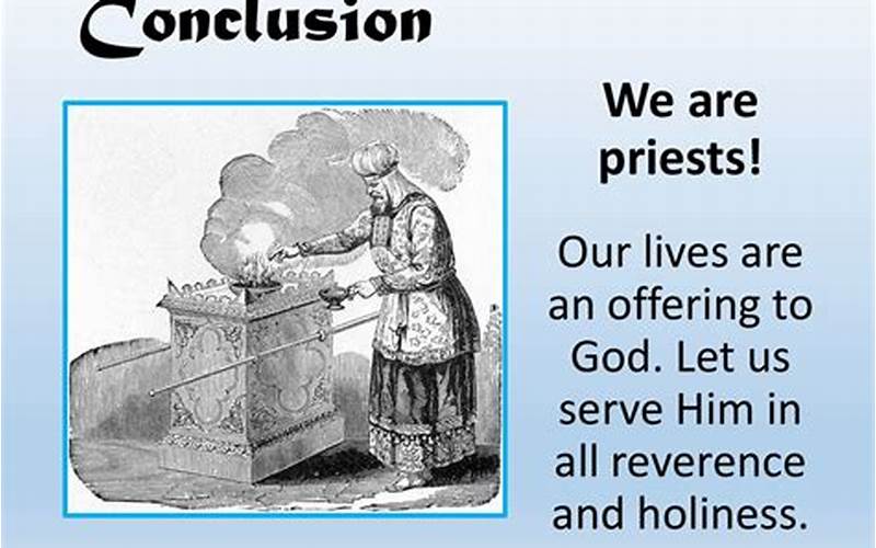 Holy Priest Conclusion