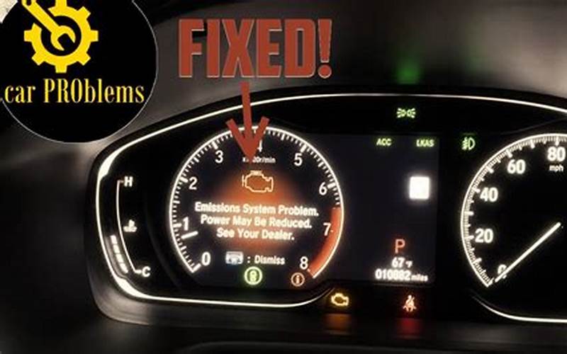Honda Civic Check Emission System