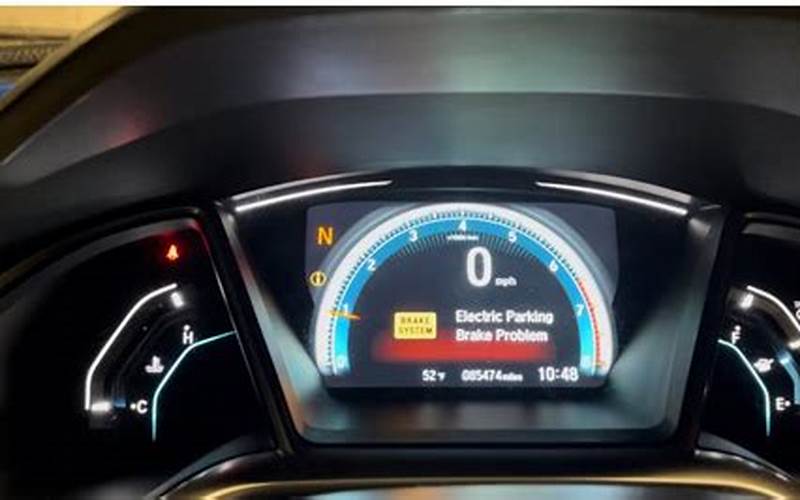 Honda Civic Electric Parking Brake Problem Symptoms